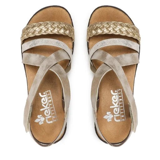 Sandales Rieker V3663-90 Gold 5 Sandales Rieker V3663-90 Gold – Image 5