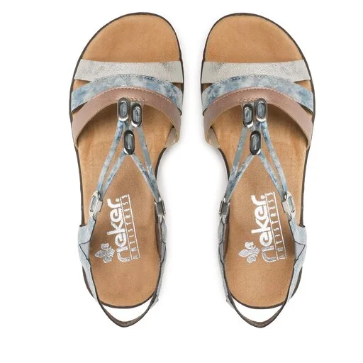 Sandales Rieker V36G4-40 Blau Kombi 5 Sandales Rieker V36G4-40 Blau Kombi – Image 5