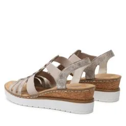 Sandales Rieker V3822-90 Metallic 7 Sandales Rieker V3822-90 Metallic -Rieker sandales rieker v3822 90 metallic 2