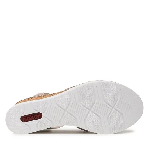 Sandales Rieker V3822-90 Metallic 4 Sandales Rieker V3822-90 Metallic – Image 4