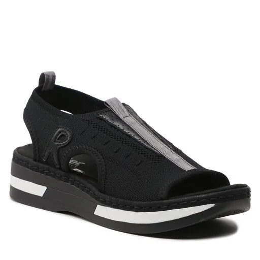 Sandales Rieker V59B5-00 Schwarz 1 Sandales Rieker V59B5-00 Schwarz