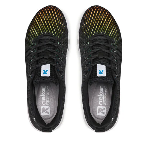 Sneakers Rieker 40101-00 Schwarz Kombi 6 Sneakers Rieker 40101-00 Schwarz Kombi – Image 6