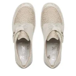 Sneakers Rieker 48951-90 Beige Kombi 9 Sneakers Rieker 48951-90 Beige Kombi -Rieker sneakers rieker 48951 90 beige kombi 4