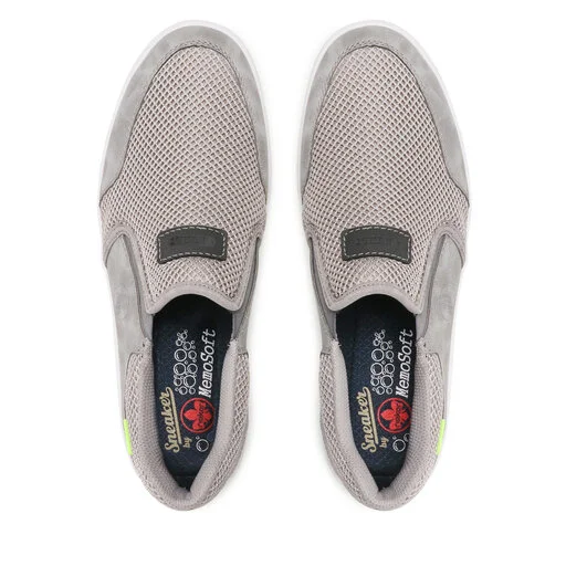 Sneakers Rieker B7160-45 Grau 6 Sneakers Rieker B7160-45 Grau – Image 6