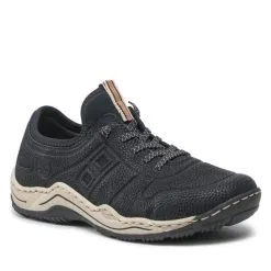 Sneakers Rieker L0563-00 Schwarz