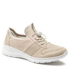 Sneakers Rieker L3254-62 Beige Kombi