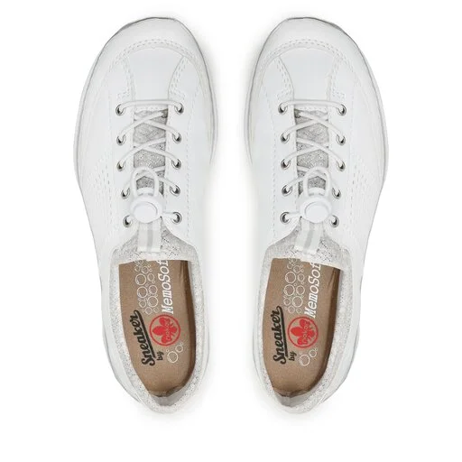 Sneakers Rieker L32G8-80 Weiss 5 Sneakers Rieker L32G8-80 Weiss – Image 5