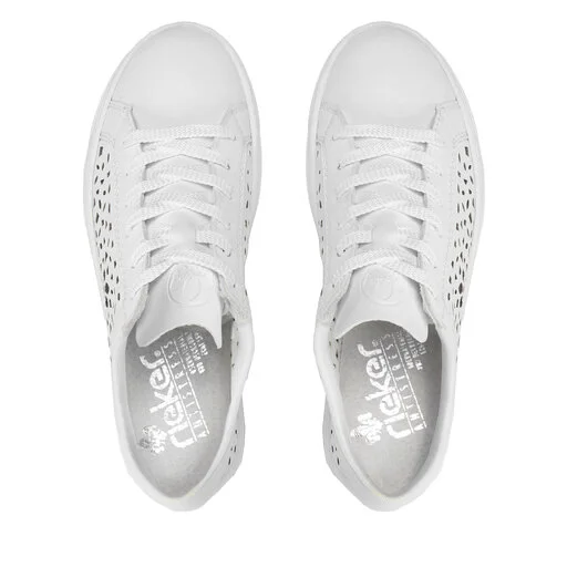 Sneakers Rieker L8831-80 Weiss 6 Sneakers Rieker L8831-80 Weiss – Image 6