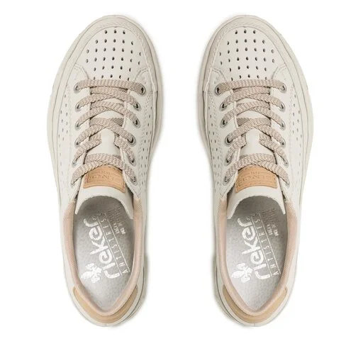 Sneakers Rieker L8849-81 Weiss 5 Sneakers Rieker L8849-81 Weiss – Image 5