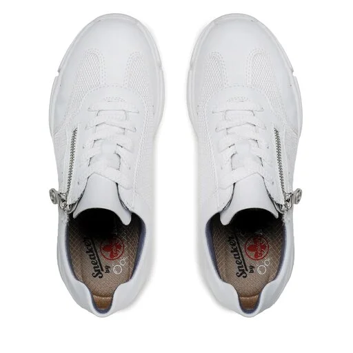Sneakers Rieker M0100-80 Weiss 5 Sneakers Rieker M0100-80 Weiss – Image 5