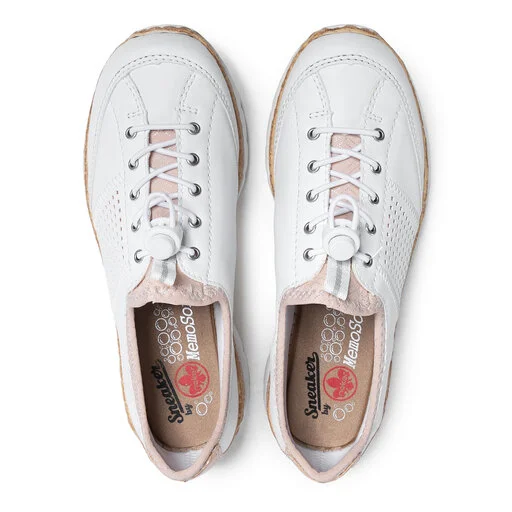 Sneakers Rieker N42G8-80 Weiss 6 Sneakers Rieker N42G8-80 Weiss – Image 6