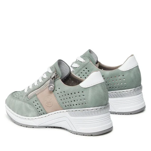 Sneakers Rieker N4327-52 Grun Kombi 3 Sneakers Rieker N4327-52 Grun Kombi – Image 3