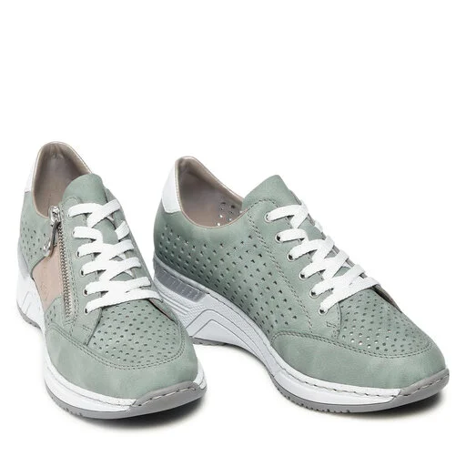 Sneakers Rieker N4327-52 Grun Kombi 5 Sneakers Rieker N4327-52 Grun Kombi – Image 5