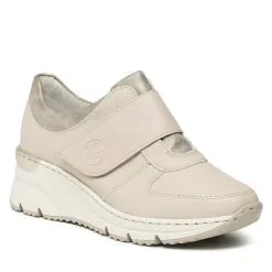 Sneakers Rieker N6356-60 Beige