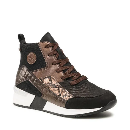 Sneakers Rieker N7610-00 Black Combination 1 Sneakers Rieker N7610-00 Black Combination