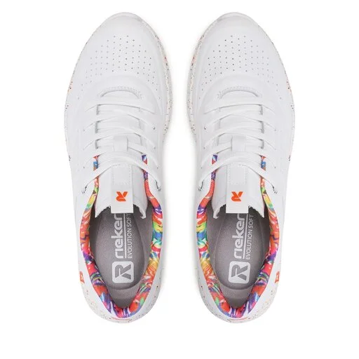 Sneakers Rieker W0402-80 Weiss 5 Sneakers Rieker W0402-80 Weiss – Image 5