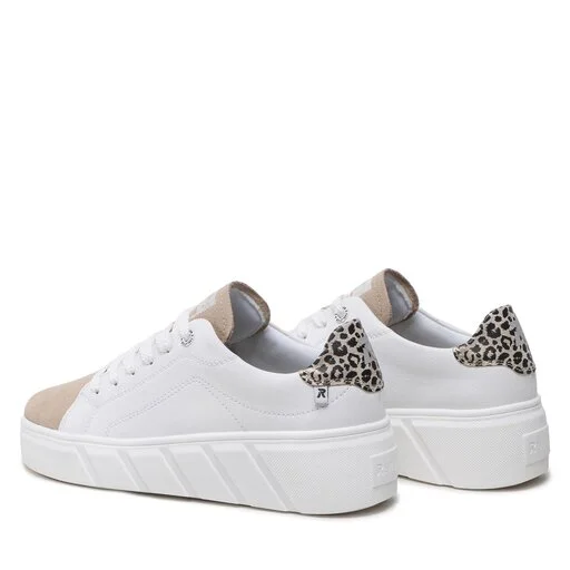 Sneakers Rieker W0501-81 Weiss Kombi 3 Sneakers Rieker W0501-81 Weiss Kombi – Image 3