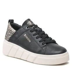 Rieker 15 Sneakers Rieker W0502-00 Schwarz Kombi